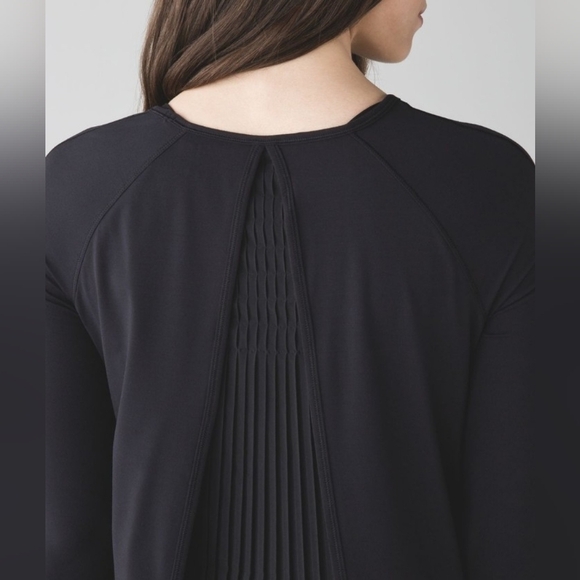 Lululemon Making Moves Long Sleeve Top In Black Size 6 - Picture 4 of 15